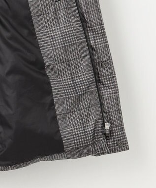 JOSEPH ABBOUD 【撥水/フード取り外し可/ダウン】パウダータフタ ダウン ブルゾン ブラック系4