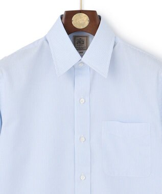 J.PRESS MEN 【Single Needle Tailoring / 形態安定】ベンガルストライプ シャツ/レギュラーカラー サックスブルー系1