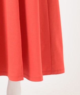 23区【R(アール)】プレミアムコットンジャージー ランタンスリーブ ワンピース R(アール)】プレミアムコットンジャージー ランタンスリーブ