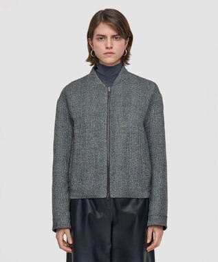 JOSEPH リニアダブルフェイスウールジャケット Ivory/Smoke