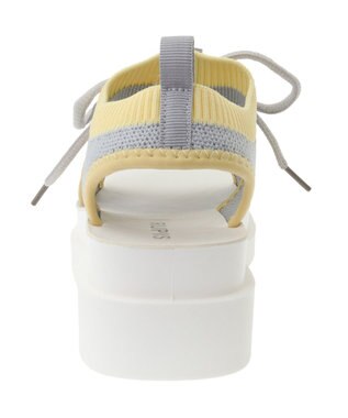 Green Parks ＲＵＰＩＳ．インジェクションニットレースアップサンダル Gray