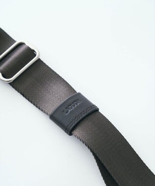 MIYABIYA LAQUOH【撥水加工】篭目柄エンボスボンディング スリム２WAYトート チョコ