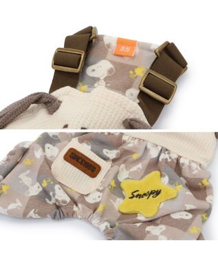 PET PARADISE スヌーピー オーバーオール 《ポップ柄》 中型犬 ポップ柄