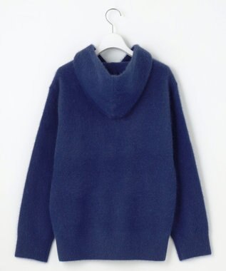 自由区 フォックスウール フーディー ブルー