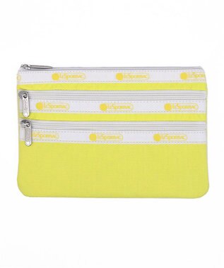 LeSportsac 3ZIP COSMETIC/スペクテイターライムライト