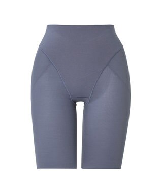 BRADELIS New York 【Yukine inc. 】ゆきねえ365綿混モアらくヒップサポートガードル23 補整下着 ディープブルー