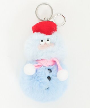 WEGO BIG雪だるまモンスターぬいぐるみキーホルダー ブルー