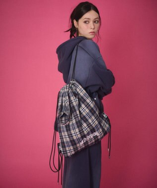 WEGO 【ユニセックス着用ITEM】2WAYトートバッグ 柄1