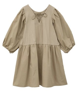 Green Parks ・ＥＬＥＮＣＡＲＥ　ＤＵＥ　２ｗａｙボリュームチュニック Beige