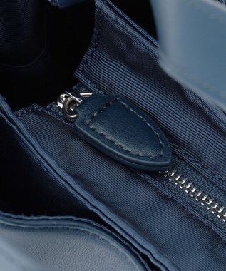 Y'SACCS イタリアンシープ 2wayラウンドトート ネイビー