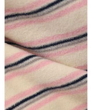 Green Parks マシュマロタッチボーダープルオーバー Pink