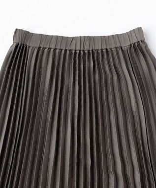 UNFILO プリーツスカート カーキ