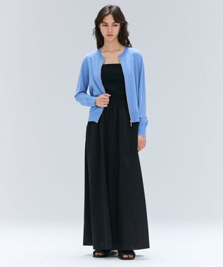 BEIGE， 【洗える/セットアップ対応】SPIGA / ギャザーロングフレアスカート Black