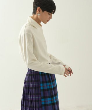 AMERICAN HOLIC タートルカットプルオーバー1 Off White