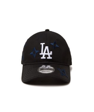 WEGO 【ユニセックス着用ITEM】NEWERA　920　MLB　FLOWER　EMB ブラック