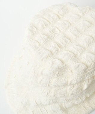 WEGO ポップコーンバケットハット オフホワイト