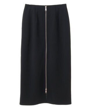 earth music&ecology Ｚｉｐスカート Black
