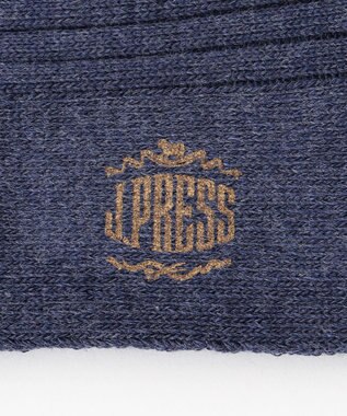 J.PRESS MEN 【カジュアル】リブソックス ネイビー系