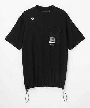 PW CIRCULUS 【MEN】DRY COOL MOVE モックネックT ゴルフ ブラック系