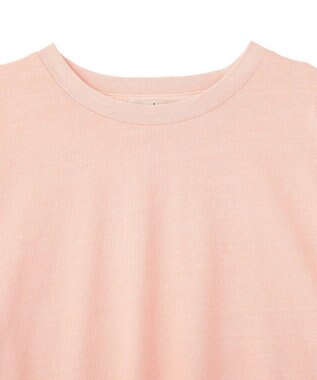 earth music&ecology ピグメントフリルTシャツ Pink