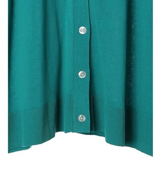 AMERICAN HOLIC 接触冷感Ｖネックニットカーディガン Green