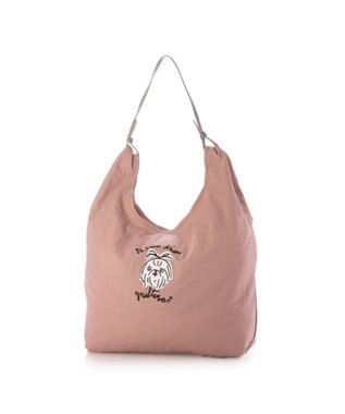 UNBILLION カシュカシュ cachecache / アニマルドローイング刺繍ナイロントート