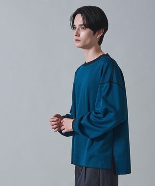 WEGO リバーシブルワンポイントT（LS） ブラック