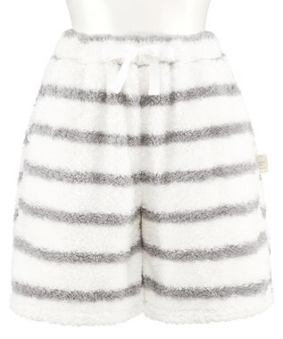 San-ai Resort（三愛水着楽園） 【fuwamoko home northerly】ふわもこショートパンツ チャコール