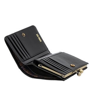 ANNA SUI エレノア 口金二つ折り財布 クロ