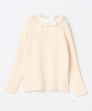 ANY KIDS しあわせタッチニット エクリュ