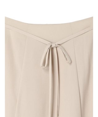 earth music&ecology リボンフレアスカート Beige