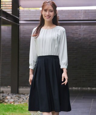  【ダブルクロス】シフォンドッキングワンピース