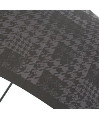 槇田商店 monotone 千鳥チェック ブラック 長傘 クロ