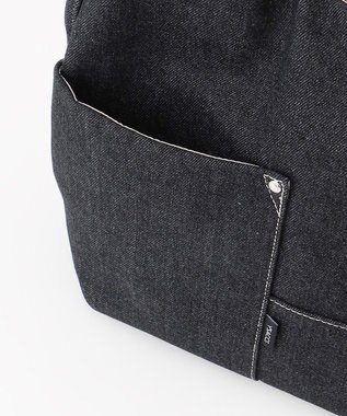 Y'SACCS デニムトートバッグ　Mサイズ ネイビー