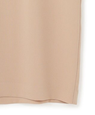 BEIGE， FLEUR / 異素材ネック ロングワンピース Beige