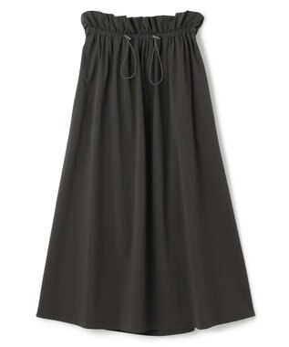 uncrave 【撥水・接触冷感・UVカット・洗濯機洗い可】マルチファンクションナイロン フレアスカート（uncrave STANDARD） スレートA