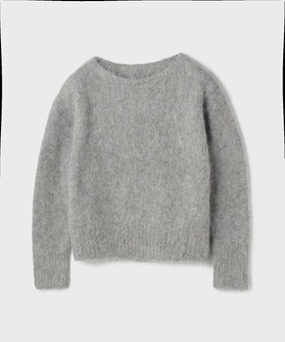 GRACE CONTINENTAL オーバーニットトップ グレー