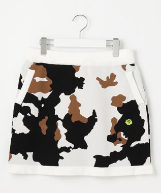 PW CIRCULUS 【WOMEN】ピント柄 ニットスカート カーキ系5