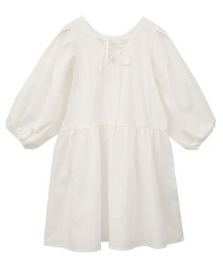 Green Parks ・ＥＬＥＮＣＡＲＥ　ＤＵＥ　２ｗａｙボリュームチュニック Off White