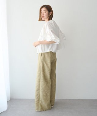 YECCA VECCA ホイップスリーブZIPジャケット Off White