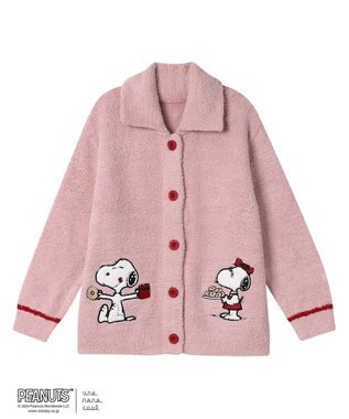 une nana cool 【スヌーピー】PEANUTS × une nana cool カーディガン SNOOPY PI