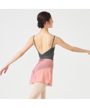 Chacott 【MAY NAGAHISA】キャミソールレオタード ダークグレー