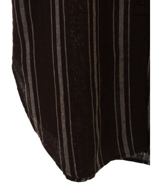 CRAFT STANDARD BOUTIQUE リネンレーヨンストライプワンピース Stripe Brown