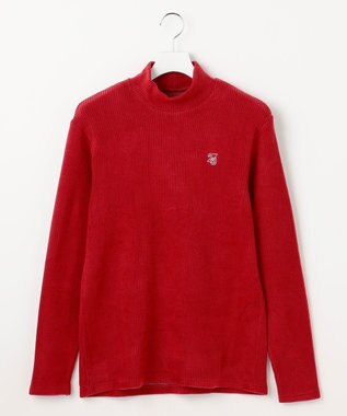 23区GOLF 【MEN】グランサーモリブハイネックニット レッド系