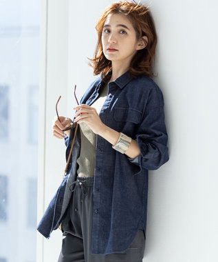 Classy 掲載 23区denim ライトオンス デニム シャツ 23区 ファッション通販 公式通販 オンワード クローゼット Classy 掲載 23区denim ライトオンス デニム シャツ 23区 ファッション通販 公式通販 オンワード クローゼット