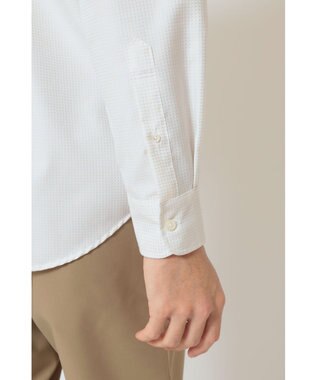 DAKS リンクルフリー コットンカットドビーシャツ ベージュ