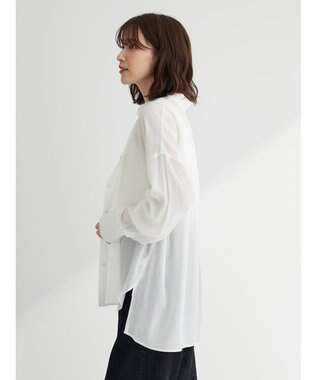 Green Parks ワッシャービッグシャツ Off White