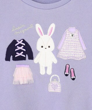 ANY KIDS クローゼットモチーフトレーナー サックスブルー