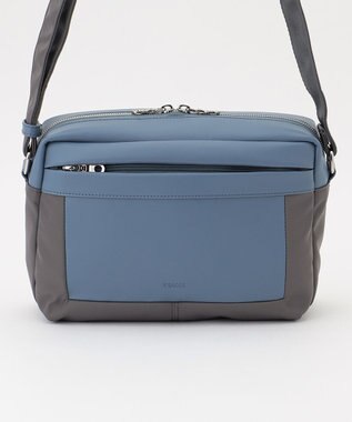 Y'SACCS ブロックモチーフショルダー ブルー【web限定カラー】