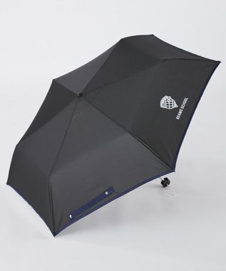 BEAMS SCHOOL  ロゴ折りたたみアンブレラ 傘 ブラック